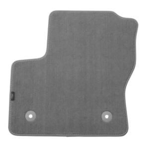 Talne preproge iz velurja spredaj, siva